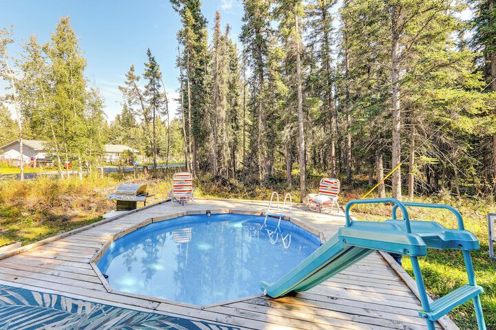 Delta Junction Retreat w / Northern Lights Cabin!