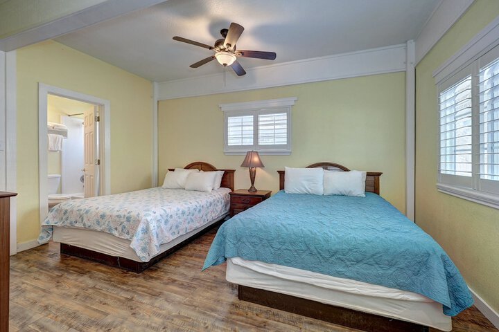 Seashell Village Resort near the beach with kitchens