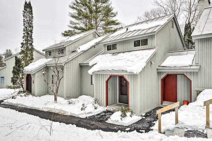 Hartford Escape w / Fire Pit 3 Mi to Ski & Golf!