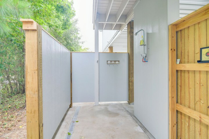 Modern Waveland Home w / Deck - Walk to the Beach!