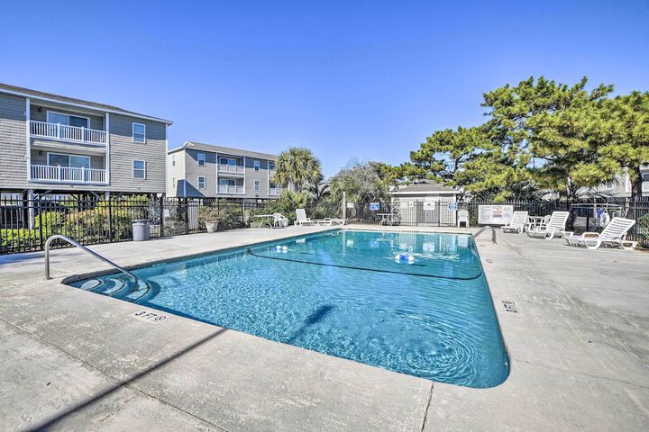 Sunny Condo - Private Ocean Isle Beach Access!