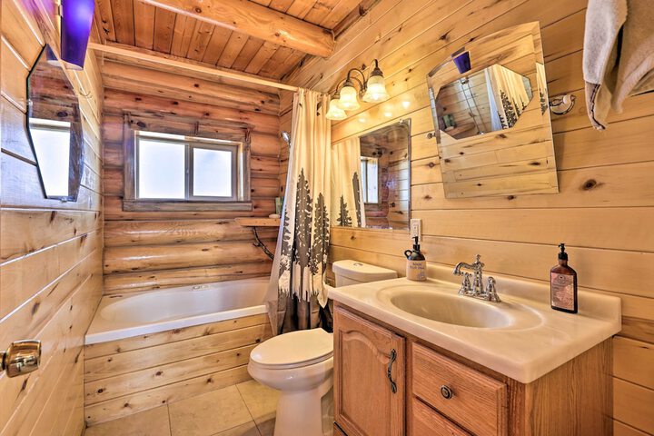 22str-00360 Fairplay Cabin w / Fire Pit Mtn Views!
