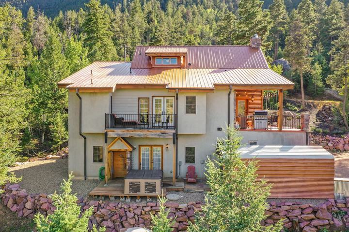 Mountain Getaway Cabinhot Tub & Pool Table4bd