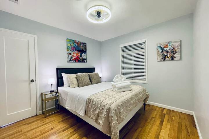 Sanmateo Cozy Central 3b1b Home Garage Parking AC