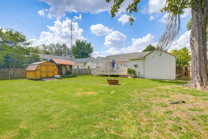 Walk Downtown: Home w / Yard in Clarksdale