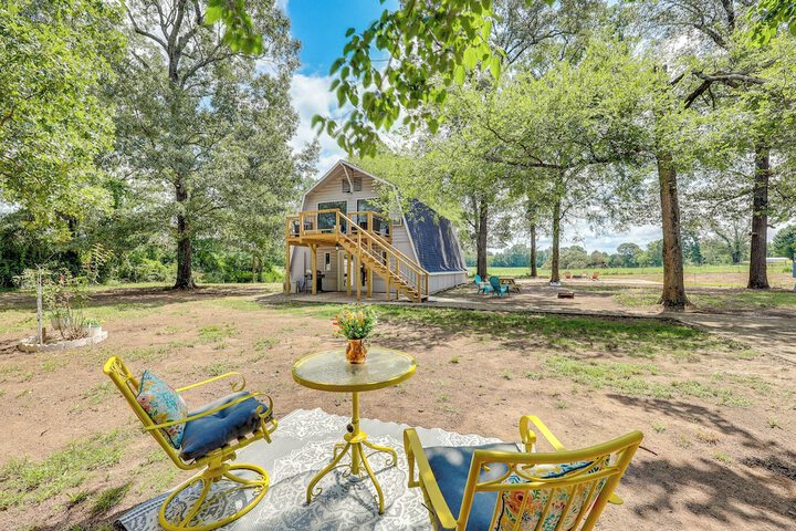 Family-friendly Broken Bow Home w / Grill!