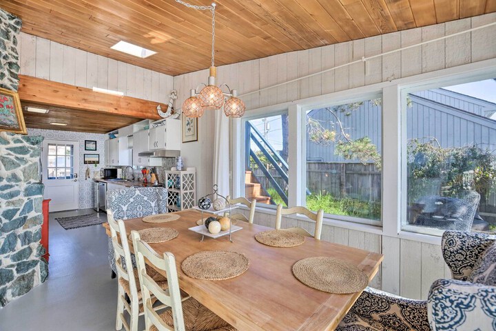 Waterfront Ferndale Home: Deck + Beach Access