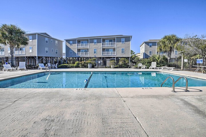 Sunny Condo - Private Ocean Isle Beach Access!