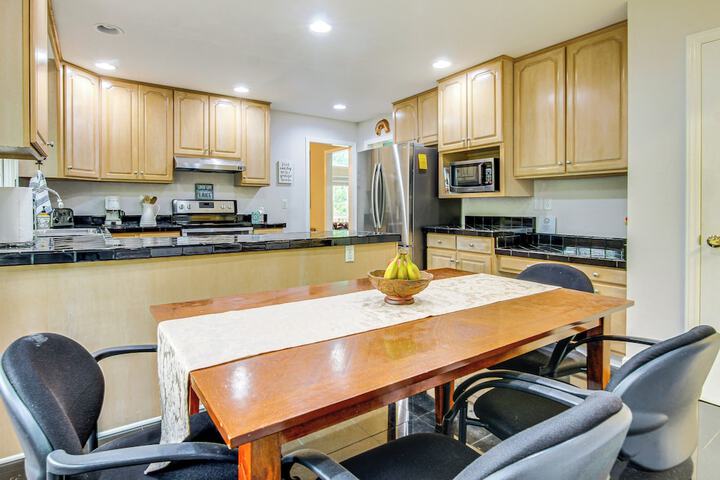 2-story Deck: Waterfront Lake Lure Home!