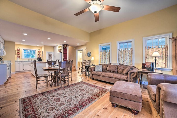 Waterfront Cheboygan Home w / Fire Pit
