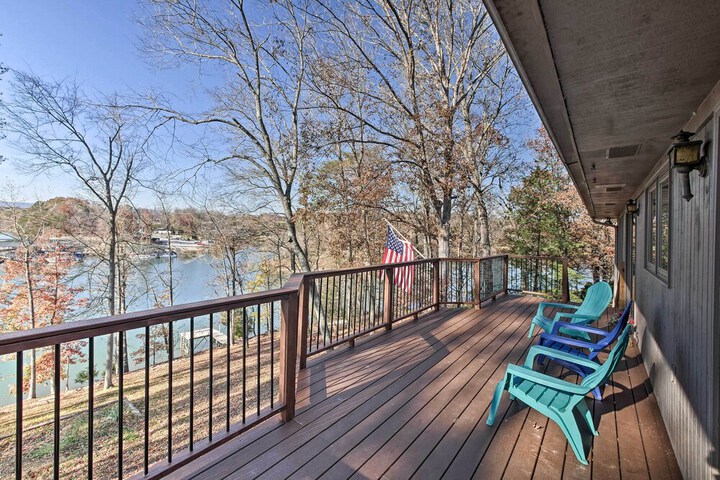 Chickamauga Lake Vacation Rental w / Boat Dock!