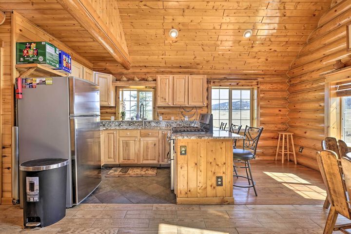 22str-00360 Fairplay Cabin w / Fire Pit Mtn Views!