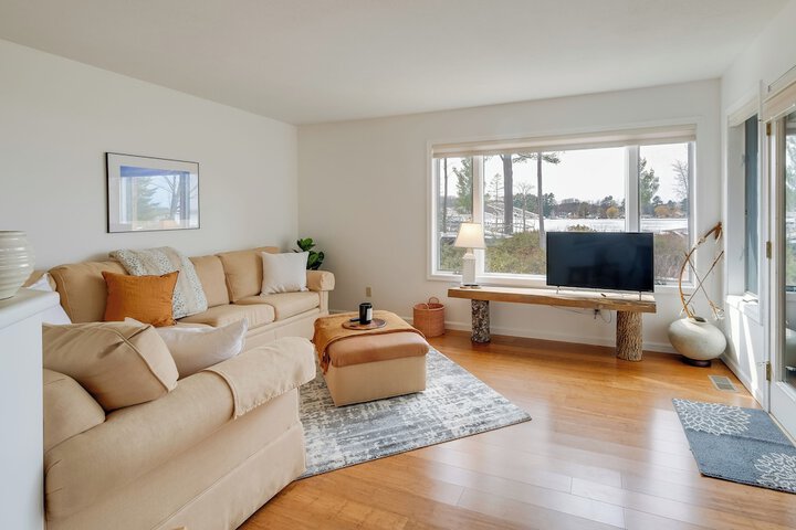 Lakefront Elk Rapids Vacation Rental w / Deck!