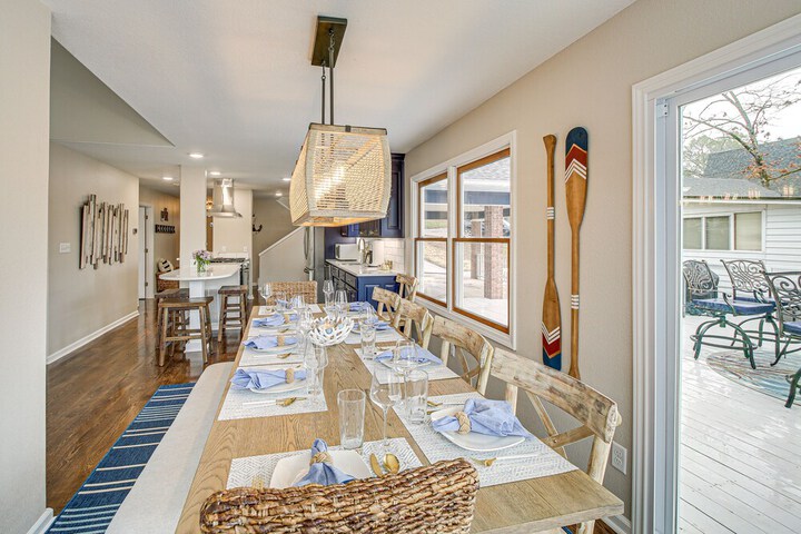 Hot Springs Lakefront Home w / Dock & Water Views!