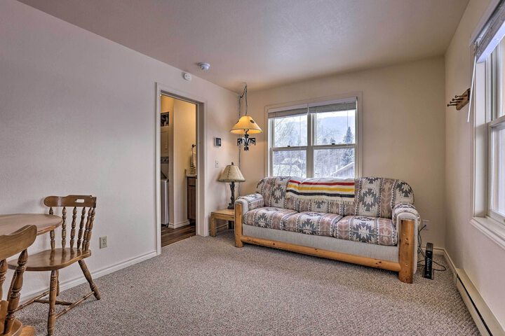 Fireplace & Stream Access: Cozy Grand Lake Retreat
