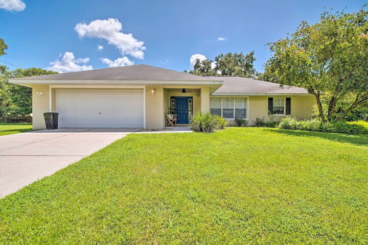 Private Pool & Grill: Peaceful Home in Dunnellon