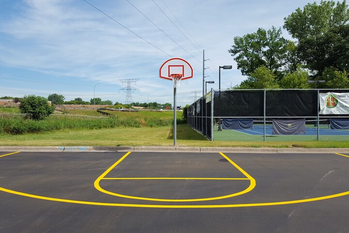 Tennis and Basketball Courts 105 of 107