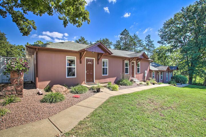 Cozy Ironton Cabin w / Shared Pool & Private Patio!