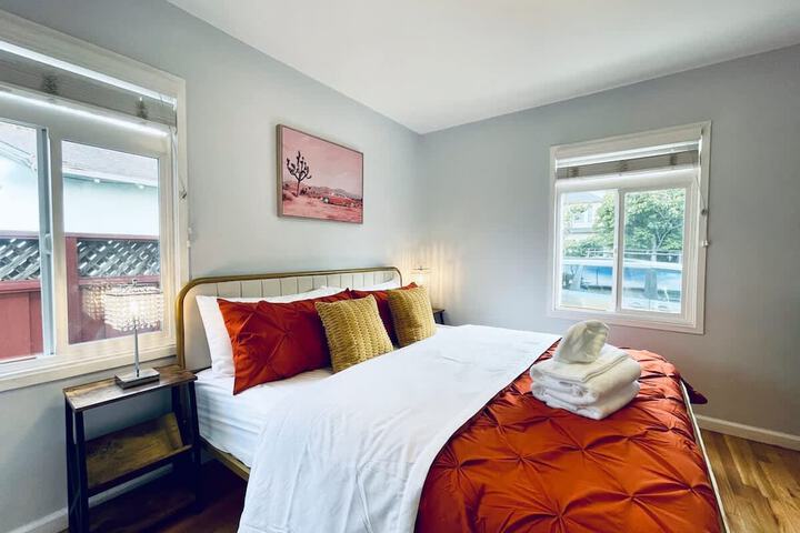 Sanmateo Cozy Central 3b1b Home Garage Parking AC