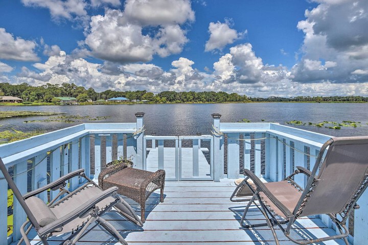 Historic Crescent City Studio - Lakefront w / Dock!