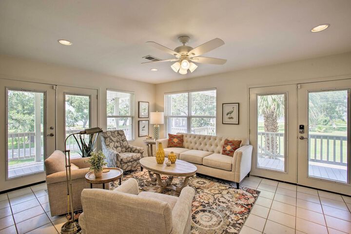 the Palm Bay St. Louis Home - Walk to Beach!