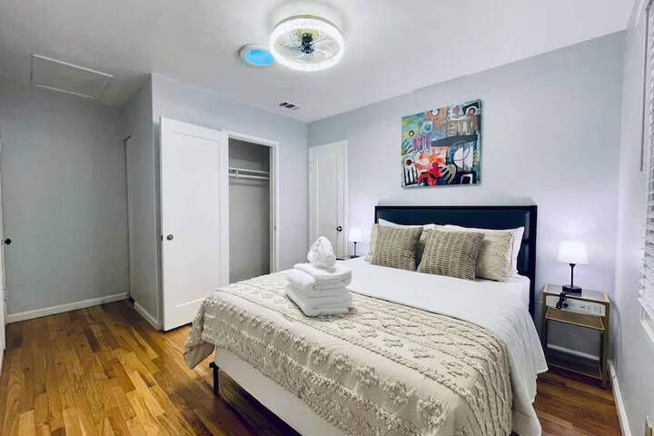 Sanmateo Cozy Central 3b1b Home Garage Parking AC