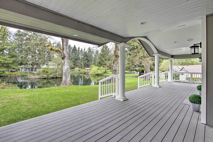 Contemporary Tacoma Cottage w / Deck & Pond!