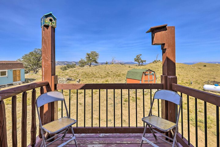 22str-00360 Fairplay Cabin w / Fire Pit Mtn Views!