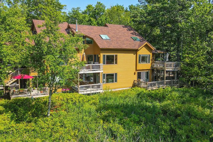 Elk Rapids Condo w / Balcony Overlooking Elk Lake!