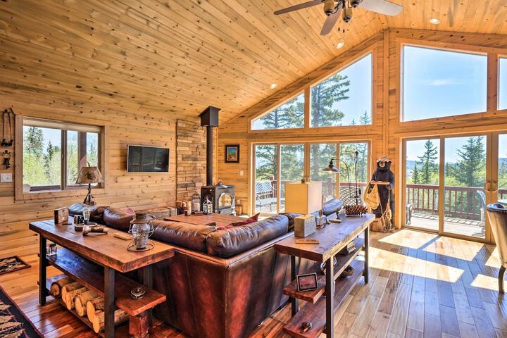 Jefferson Cabin w / Fire Pit: Near Hiking Trails!