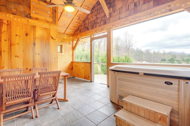Sawyers Cabin w / Hot Tub in Blue Ridge Mtns!