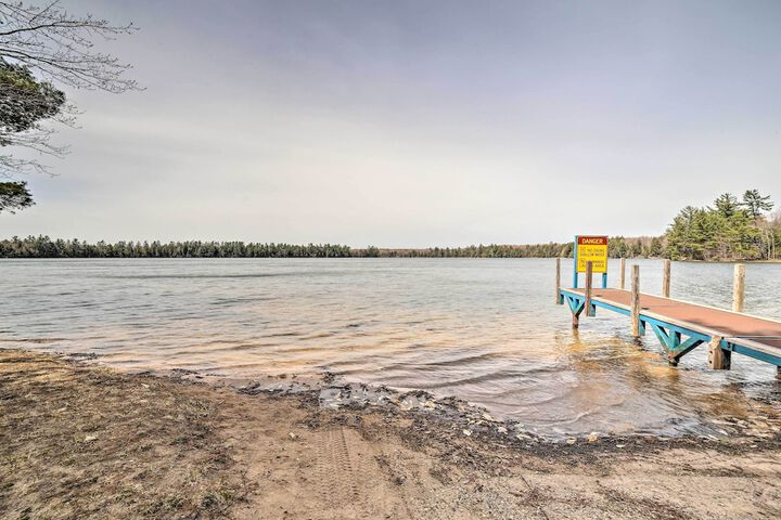 6 Mi to Shingleton: Manistique Home w / Yard!