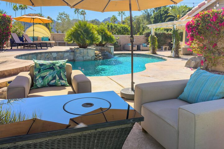 Indian Wells Oasis w / Pool: Walk to Tennis Garden!