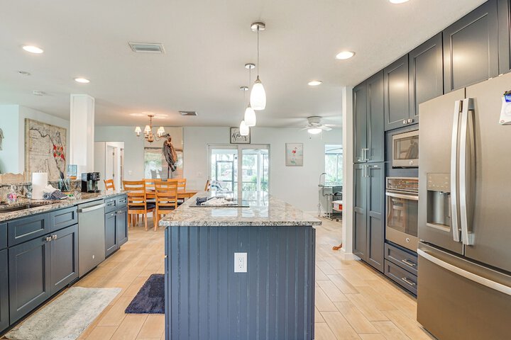 Waterfront North Fort Myers Home w / Private Pool!