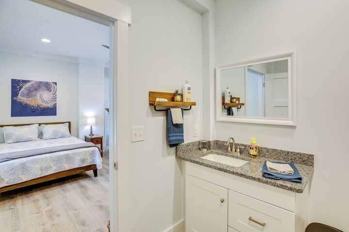 Coastal North Carolina Retreat: Half Mile to Beach
