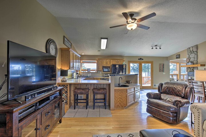 Secluded Lakehouse w / Private Dock + Serene Views!