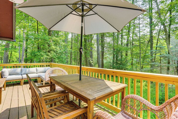 Waterfront Studio w / Loft & Dock Near Narrowsburg!