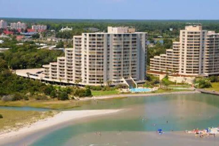 Oceanfront Condo Huge Pools Top Rated Ocean Creek Resort
