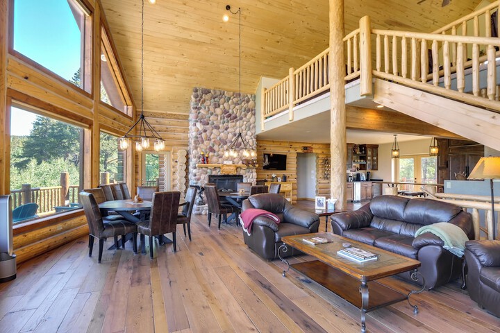 Alma Mountain Getaway w / Private Hot Tub & Views