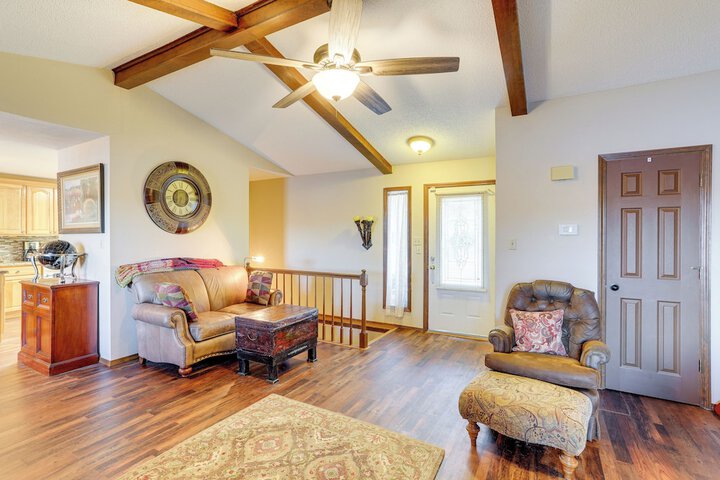 Waterfront Cherokee Village Home w / Private Dock!