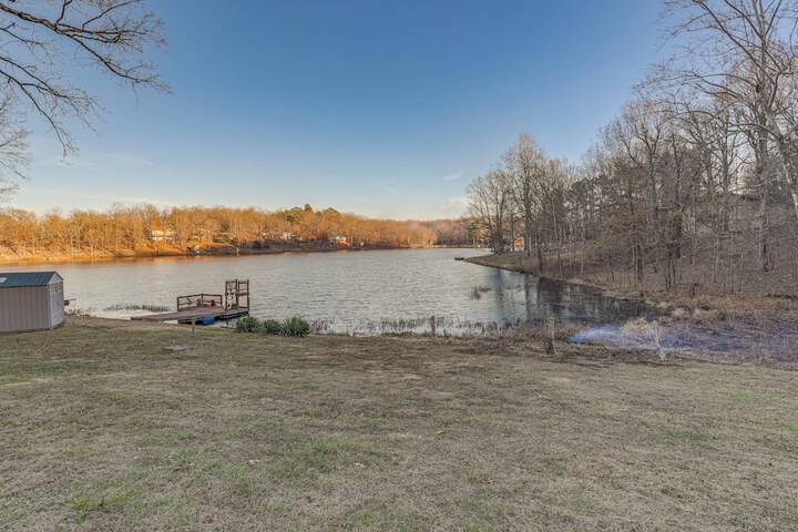 Waterfront Cherokee Village Home w / Private Dock!