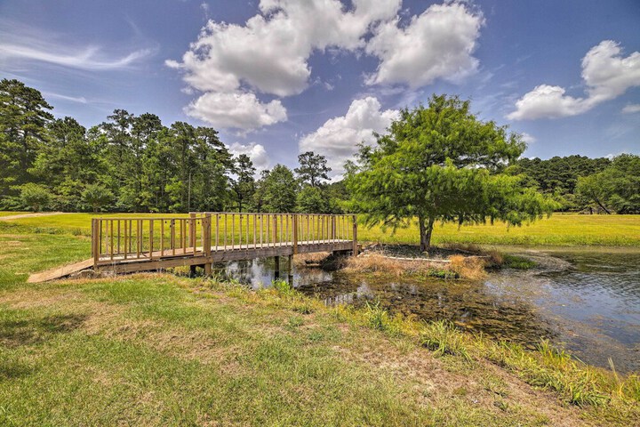Lakefront Cabin w / Access to 2 Paddleboats!