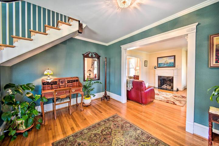 Edenton Vacation Rental w / Patio: Walk Downtown