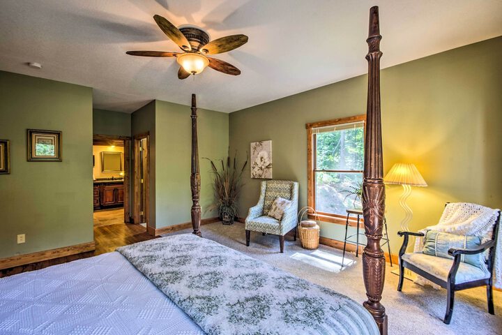 Tryon House w / Hot Tub - Near Equestrian Centers!