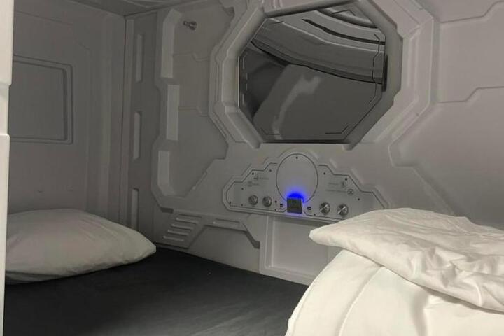Star Wars themed sleeping pods near St. Louis