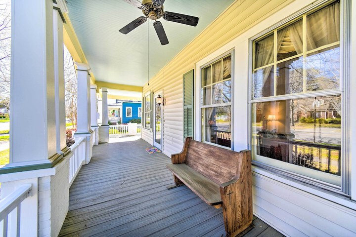 Edenton Vacation Rental w / Patio: Walk Downtown