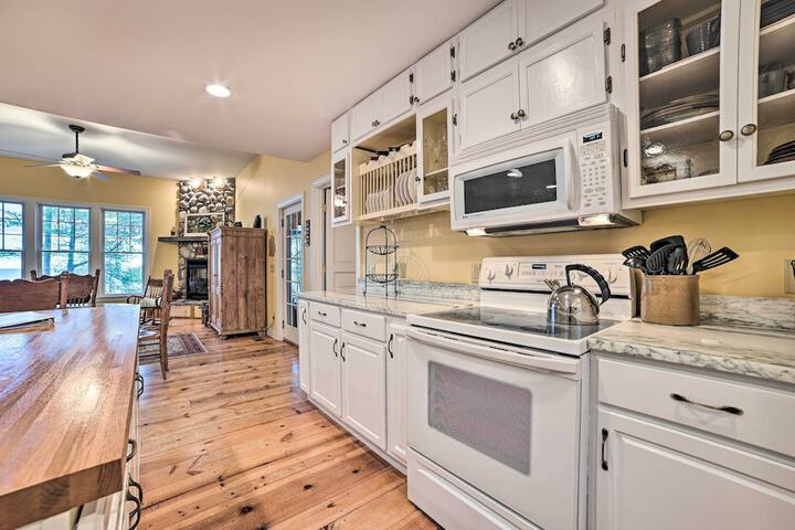Waterfront Cheboygan Home w / Fire Pit