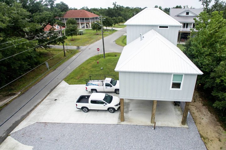 Modern Waveland Home w / Deck - Walk to the Beach!