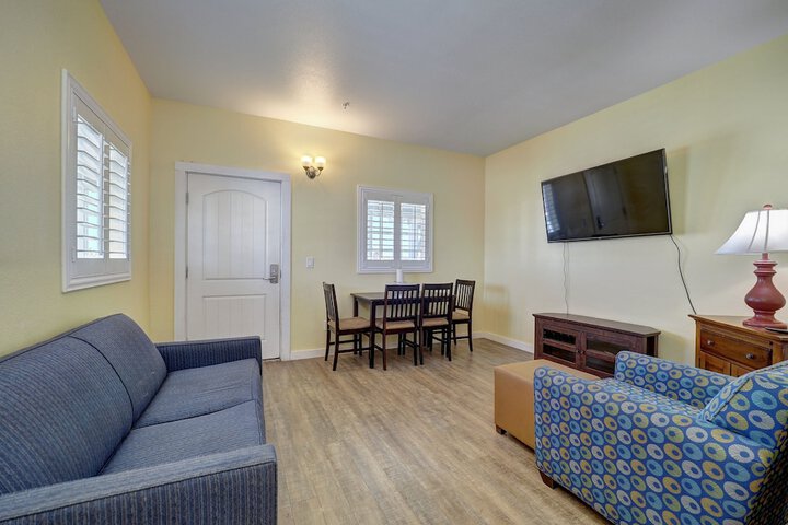 Seashell Village Resort near the beach with kitchens