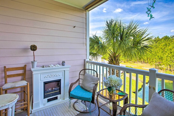 Little River Condo w / Pool 6 Mi to Beach!